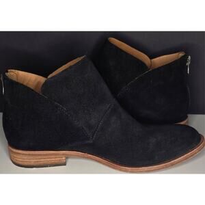 KORK-EASE Women’s Ryder Boots Booties Short Black Suede Size 7.5 M
